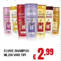 Risparmio Supermercati Elvive shampoo offerta