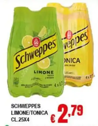 Risparmio Supermercati Schweppes Limone/Tonica offerta