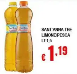 Risparmio Supermercati Sant'anna the limone/pesca offerta