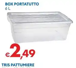 MD Discount Box portatutto Tris Pattumiere offerta