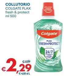 MD Discount Collutorio Colgate Plax fresh & protect offerta