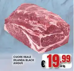 Risparmio Supermercati Cuore reale irlanda black angus offerta