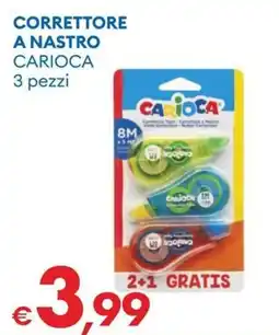 MD Discount Correttore a nastro Carioca offerta