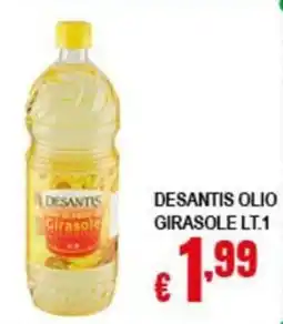 Risparmio Supermercati Desantis olio girasole offerta