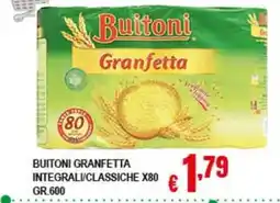 Risparmio Supermercati Buitoni Granfetta offerta