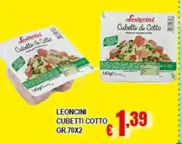 Risparmio Supermercati Leoncini Cubetti di Cotto offerta