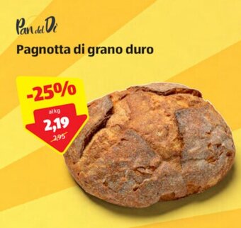 ALDI Pan Del Di Pagnotta di grano duro offerta