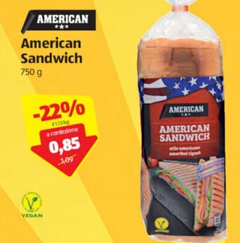 American Sandwich 750 g