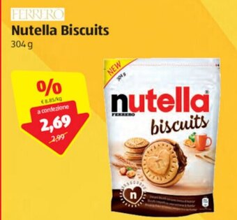 ALDI Ferrero Nutella Biscuits 304 g offerta