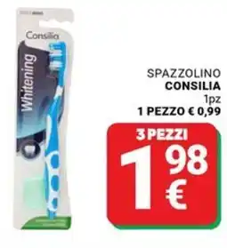 Supermercati Gulliver Spazzolino Consilia offerta