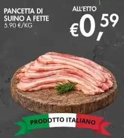 Coal City Pancetta di suino a fette offerta