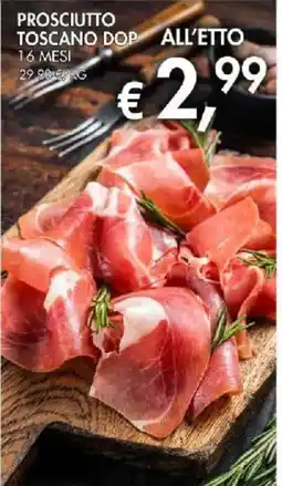 Coal City Prosciutto Toscano Dop offerta
