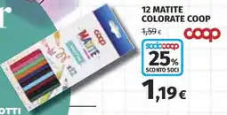 Coop Superstore Matite colorate Coop offerta