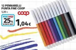 Coop Superstore Pennarelli punta fine Coop offerta
