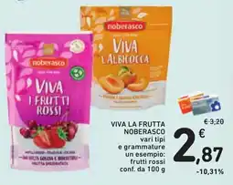 Conad Viva la frutta noberasco offerta