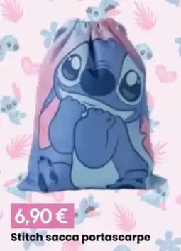 Paniate Stitch sacca portascarpe offerta