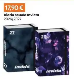 Paniate Diario scuola Invicta offerta