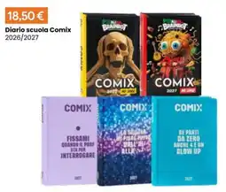 Paniate Diario scuola Comix offerta
