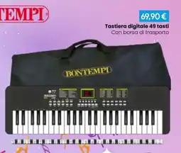 Paniate Bontempi Tastiera digitale 49 tasti offerta