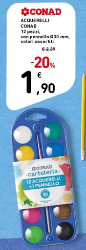 Spazio Conad Acquerelli Conad offerta