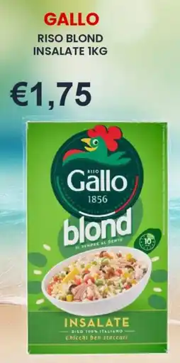 Caramico Riso Gallo blond insalate offerta
