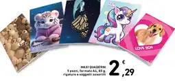Spazio Conad Maxi quaderni offerta