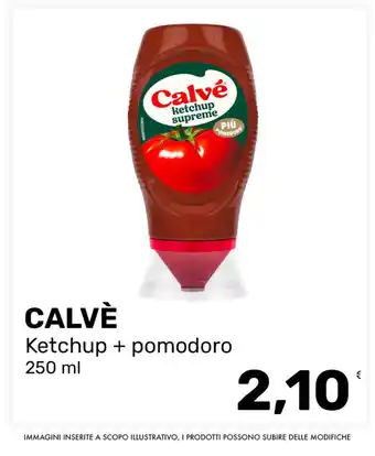 Calvé Ketchup + pomodoro