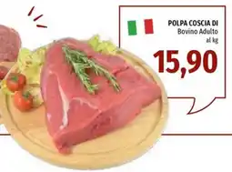 Emi Supermercati Polpa Coscia di Bovino Adulto offerta