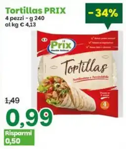 Prix Quality Tortillas Prix offerta