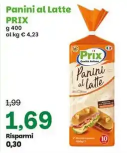 Prix Quality Panini al latte Prix offerta