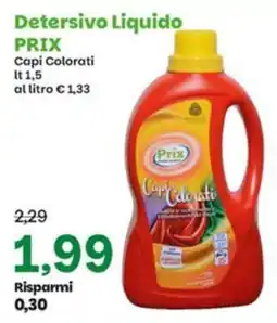 Prix Quality Detersivo Liquido Prix Capi Colorati offerta