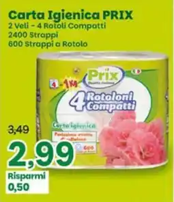 Prix Quality Carta Igienica Prix offerta