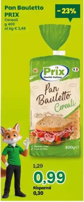 Prix Quality Pan Bauletto Cereali Prix offerta