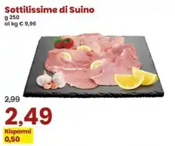 Prix Quality Sottilissime di Suino offerta
