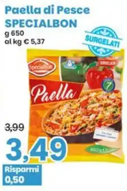 Prix Quality Paella di Pesce Specialbon offerta