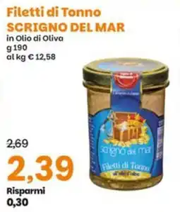 Prix Quality Filetti di Tonno Scrigno del Mar offerta