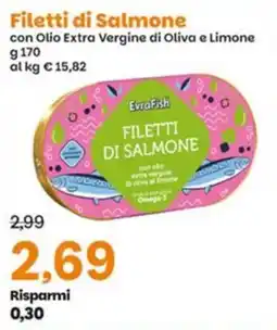 Prix Quality EvraFish Filetti di Salmone offerta