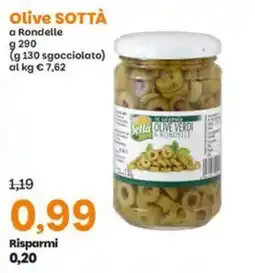 Prix Quality Olive Sottà offerta