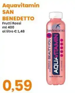Prix Quality Aquavitamin San Benedetto Frutti Rossi offerta