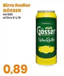 Prix Quality Birra Radler Gösser offerta