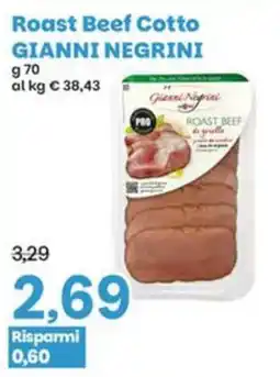 Prix Quality Roast Beef Cotto Gianni Negrini offerta