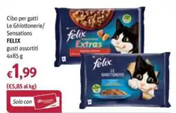 Futura Supermercati Felix Cibo per gatti Le Ghiottonerie/ Sensations offerta