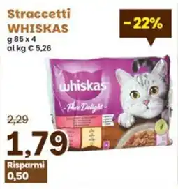 Prix Quality Straccetti Whiskas offerta
