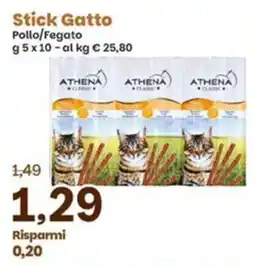 Prix Quality Stick Gatto Athena Classic offerta