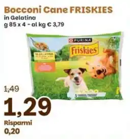 Prix Quality Bocconi Cane Friskies in Gelatina offerta