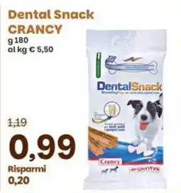 Prix Quality Dental Snack Crancy offerta