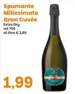 Prix Quality Spumante Millesimato Gran Cuvée Rocca del Sole offerta
