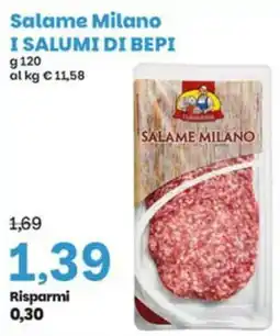 Prix Quality Salame Milano I salumi di Bepi offerta