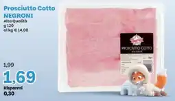 Prix Quality Prosciutto Cotto Negroni offerta
