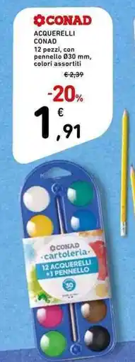 Conad Acquerelli Conad offerta